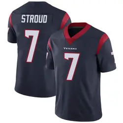 Nike C.J. Stroud Houston Texans Men's Limited Navy Blue Team Color Vapor Untouchable Jersey