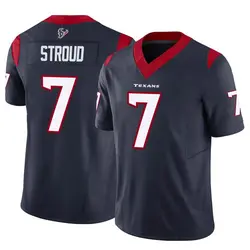 Nike C.J. Stroud Houston Texans Men's Limited Navy Vapor F.U.S.E. Jersey