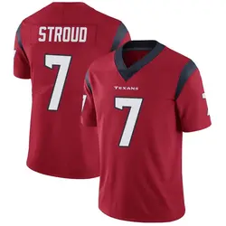 Nike C.J. Stroud Houston Texans Men's Limited Red Alternate Vapor Untouchable Jersey