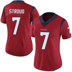 Nike C.J. Stroud Houston Texans Women's Limited Red Alternate Vapor Untouchable Jersey