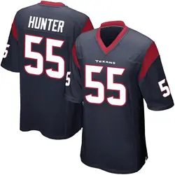 Nike Danielle Hunter Houston Texans Men's Game Navy Blue Team Color Jersey