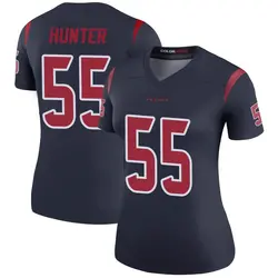 Nike Danielle Hunter Houston Texans Women's Legend Navy Color Rush Jersey