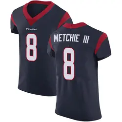 Nike John Metchie III Houston Texans Men's Elite Navy Blue Team Color Vapor Untouchable Jersey