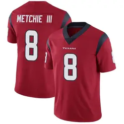 Nike John Metchie III Houston Texans Men's Limited Red Alternate Vapor Untouchable Jersey