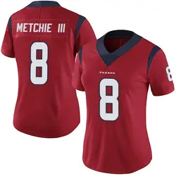 Nike John Metchie III Houston Texans Women's Limited Red Alternate Vapor Untouchable Jersey