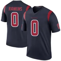 Sheldon Rankins Houston Texans Youth Legend Navy Color Rush Jersey