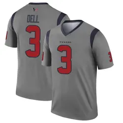Nike Tank Dell Houston Texans Men's Legend Gray Inverted Jersey