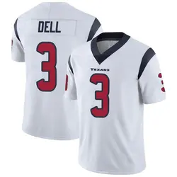 Nike Tank Dell Houston Texans Men's Limited White Vapor Untouchable Jersey