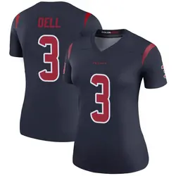 Nike Tank Dell Houston Texans Women's Legend Navy Color Rush Jersey