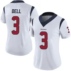 Nike Tank Dell Houston Texans Women's Limited White Vapor Untouchable Jersey