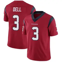 Nike Tank Dell Houston Texans Youth Limited Red Alternate Vapor Untouchable Jersey
